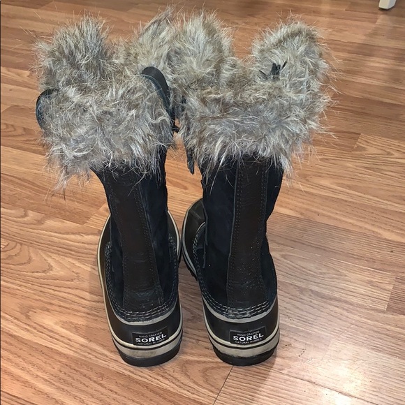Black sorel Joan of arctic boots - Picture 3 of 8
